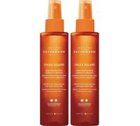 INSTITUT ESTHEDERM L'Huile Solaire Soin Protecteur Corps & Cheveux - Soleil Modéré Huile 2x150 ml