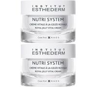 INSTITUT ESTHEDERM Nutri System Crème vitale à la gelée royale 2x50 ml