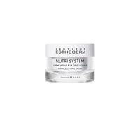 Institut Esthederm - Nutri System - Crème Vitale à la Gelée Royale - Soin Visage, Tonus et Confort de la Peau - Nourrit et Fortifie - Teint Terne, Fatigué - Pot 50ml