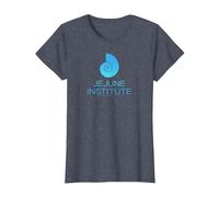Institut Jejune T-Shirt, Femme, Bleu Chiné, M