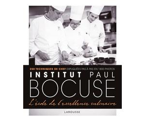 Institut Paul Bocuse - L'école de l'excellence culinaire - Collectif - Larousse - cartonné - Guide