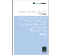 Institutional Investors' Power To Change Corporate Behavior