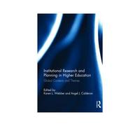 Institutional Research And Planning In Higher Education