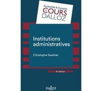 Institutions administratives. 8e éd.