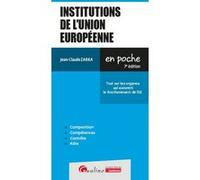 Institutions de l'Union européenne Jean-Claude Zarka (Auteur)