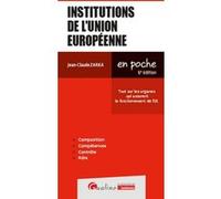 Institutions de l'Union européenne Jean-Claude Zarka (Auteur)