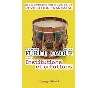 Institutions et créations: INSTITUTIONS ET CRÉATIONS