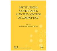 Institutions, Governance And The Control Of Corruption