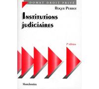 Institutions judiciaires