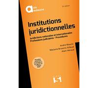 Institutions juridictionnelles 13ed