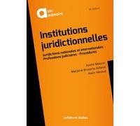 Institutions juridictionnelles 14ed