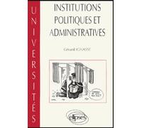 Institutions Politiques Et Administratives