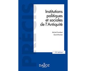Institutions politiques et sociales de l'Antiquité 12ed