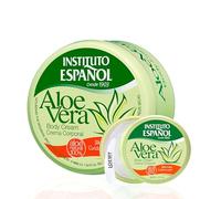 Instituto Español Creme Corps Hydratante Aloe Vera, Crème Hydratante Quotidien Visage, Corps, Mains Multi-usages apaisante et naturelle pour tous les jours, Set 430 ml
