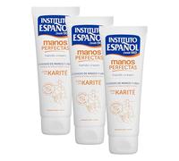 INSTITUTO ESPAÑOL Crème pour les mains au beurre de karité - 75 ml (Lot de 3)