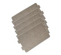 INSTR 5 PièCes éPaissi Guide d'onde PièCes de Rechange Accessoires Capuchon Four à Micro-Ondes Feuille de Couverture Universelle RéParation Mica Plaque