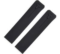 INSTR Bracelet de montre de sport en Silicone, étanche, pour Tissot Touch T013 T047 t-sport T013420A T047420A T33(Black no clasp 21mm)