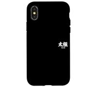 Instructeur d'art Martial de Typographie Chinoise de Tai Chi Coque pour iPhone X/XS