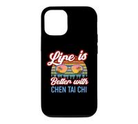 Instructeur de Chen Tai Chi/La Vie est Meilleure avec Chen Tai Chi Coque pour iPhone 12/12 Pro