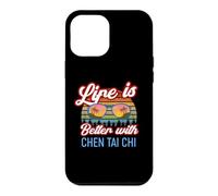 Instructeur de Chen Tai Chi/La Vie est Meilleure avec Chen Tai Chi Coque pour iPhone 12 Pro Max