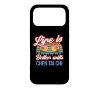 Instructeur de Chen Tai Chi/La Vie est Meilleure avec Chen Tai Chi Coque pour iPhone 17 Pro Max