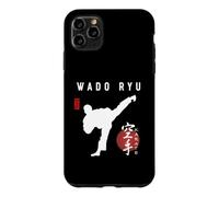 Instructeur de karaté Wado RYU/Police de Calligraphie Japonaise Kanji Coque pour iPhone 11 Pro Max