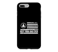 Instructeur de méditation de Yoga, Professeur, Drapeau américain rétro Coque pour iPhone 7 Plus/8 Plus