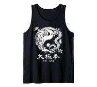 Instructeur de méditation Yin Yang Tigre Dragon Tai Chi Débardeur