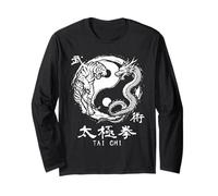 Instructeur de méditation Yin Yang Tigre Dragon Tai Chi Manche Longue