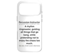 Instructeur de Percussion Coque pour iPhone 17 Pro Max