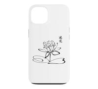Instructeur de Qigong/Étudiants Qigong/Lotus Calligraphie Coque pour iPhone 13