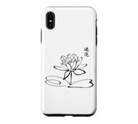 Instructeur de Qigong/Étudiants Qigong/Lotus Calligraphie Coque pour iPhone XS Max