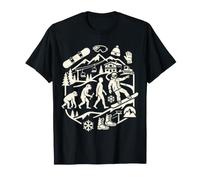 Instructeur de Snowboard Evolution Mountain Sports Graphic T-Shirt