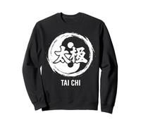 Instructeur de Tai Chi de méditation d'arts Martiaux Yin Yang Sweatshirt