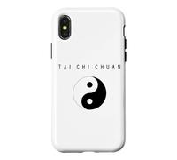 Instructeur de Tai Chi/Étudiants de Tai Chi/Calligraphie Yin/Yang Coque pour iPhone X/XS