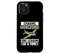 Instructeur de vol Chasing Horizons une leçon à la fois Coque pour iPhone 11 Pro
