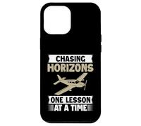 Instructeur de vol Chasing Horizons une leçon à la fois Coque pour iPhone 12 Pro Max