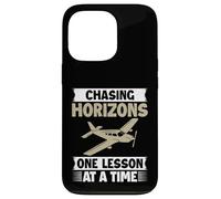 Instructeur de vol Chasing Horizons une leçon à la fois Coque pour iPhone 13 Pro