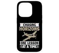 Instructeur de vol Chasing Horizons une leçon à la fois Coque pour iPhone 14 Pro