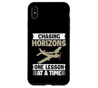 Instructeur de vol Chasing Horizons une leçon à la fois Coque pour iPhone XS Max
