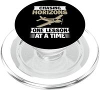 Instructeur de vol Chasing Horizons une leçon à la fois PopSockets PopGrip pour MagSafe