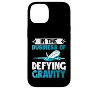 Instructeur de vol « In the Business of Defying Gravity » Coque pour iPhone 14