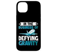 Instructeur de vol « In the Business of Defying Gravity » Coque pour iPhone 14 Plus