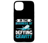 Instructeur de vol « In the Business of Defying Gravity » Coque pour iPhone 15 Plus