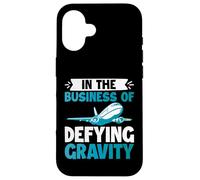 Instructeur de vol « In the Business of Defying Gravity » Coque pour iPhone 16