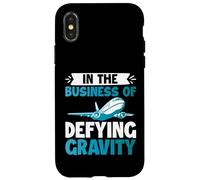 Instructeur de vol « In the Business of Defying Gravity » Coque pour iPhone X/XS