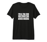 Instructeurs de Tai Chi/Débutants de Tai Chi/Enseignants de Tai Chi T-Shirt Haut de Gamme