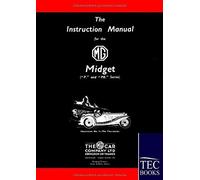 Instruction Manual For The Mg Midget (P/Pb Series)