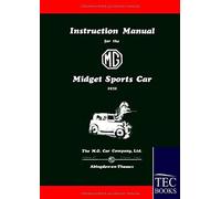 Instruction Manual For The Mg Midget Sports Car