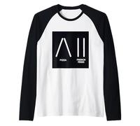 Instructions Amusantes pour instructeur de Ski Blague Skieur Manche Raglan